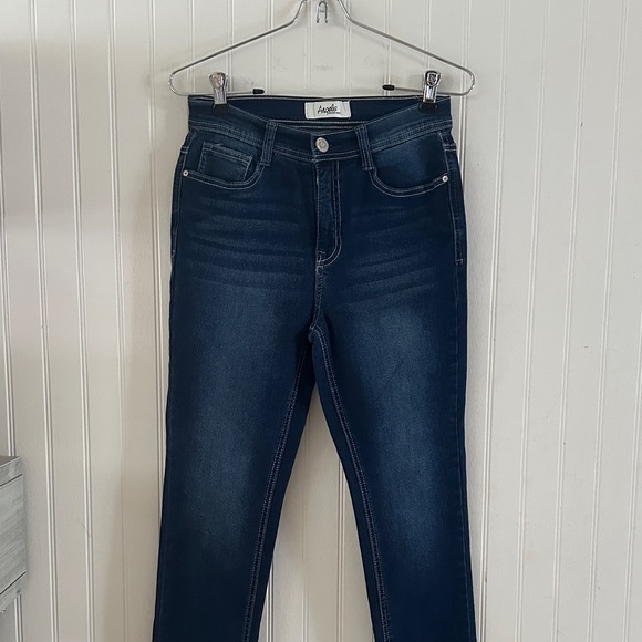 Angels Forever Young Blue Skinny Jeans sz 4 - Picture 4 of 15